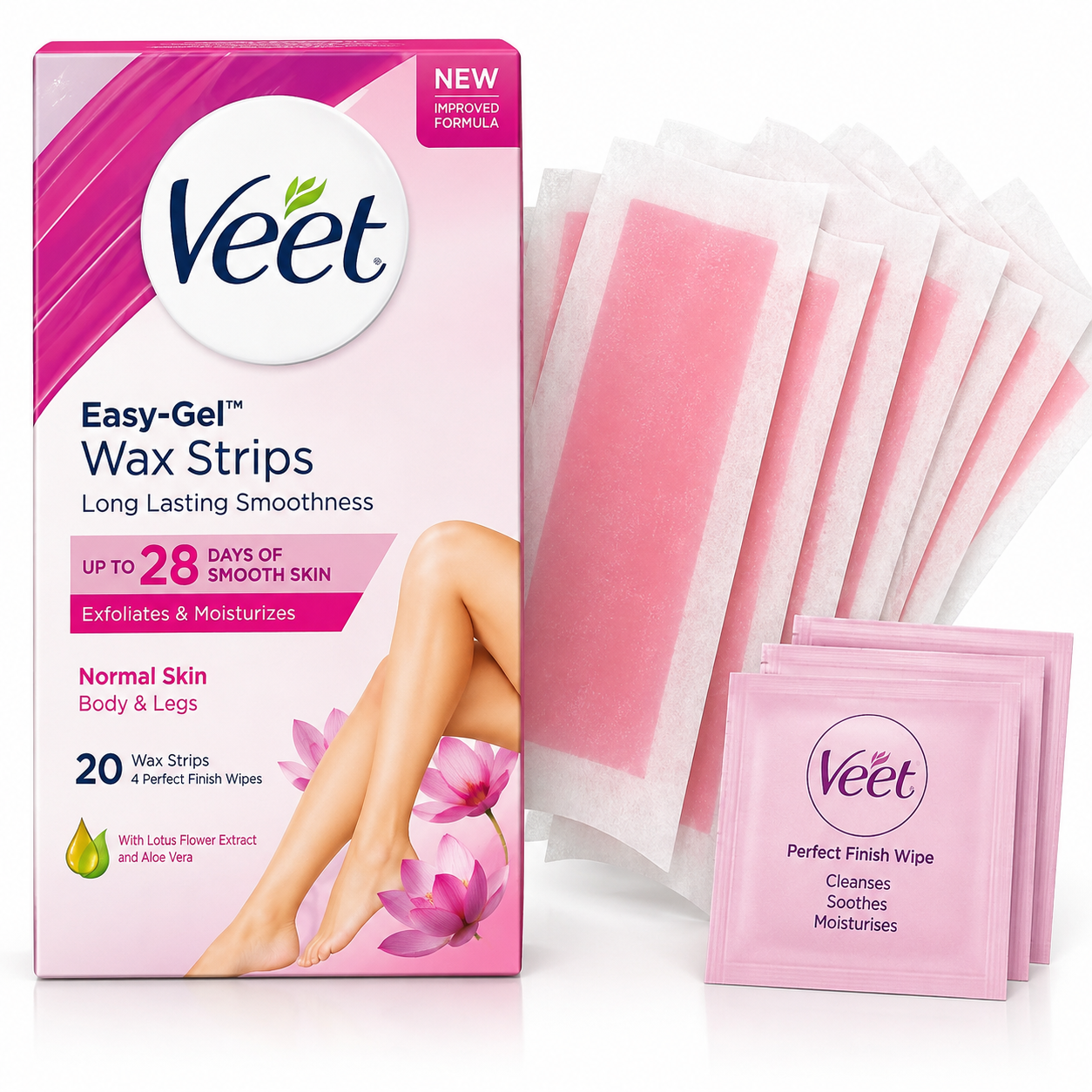 Veet Easy-Gel Wax Strips