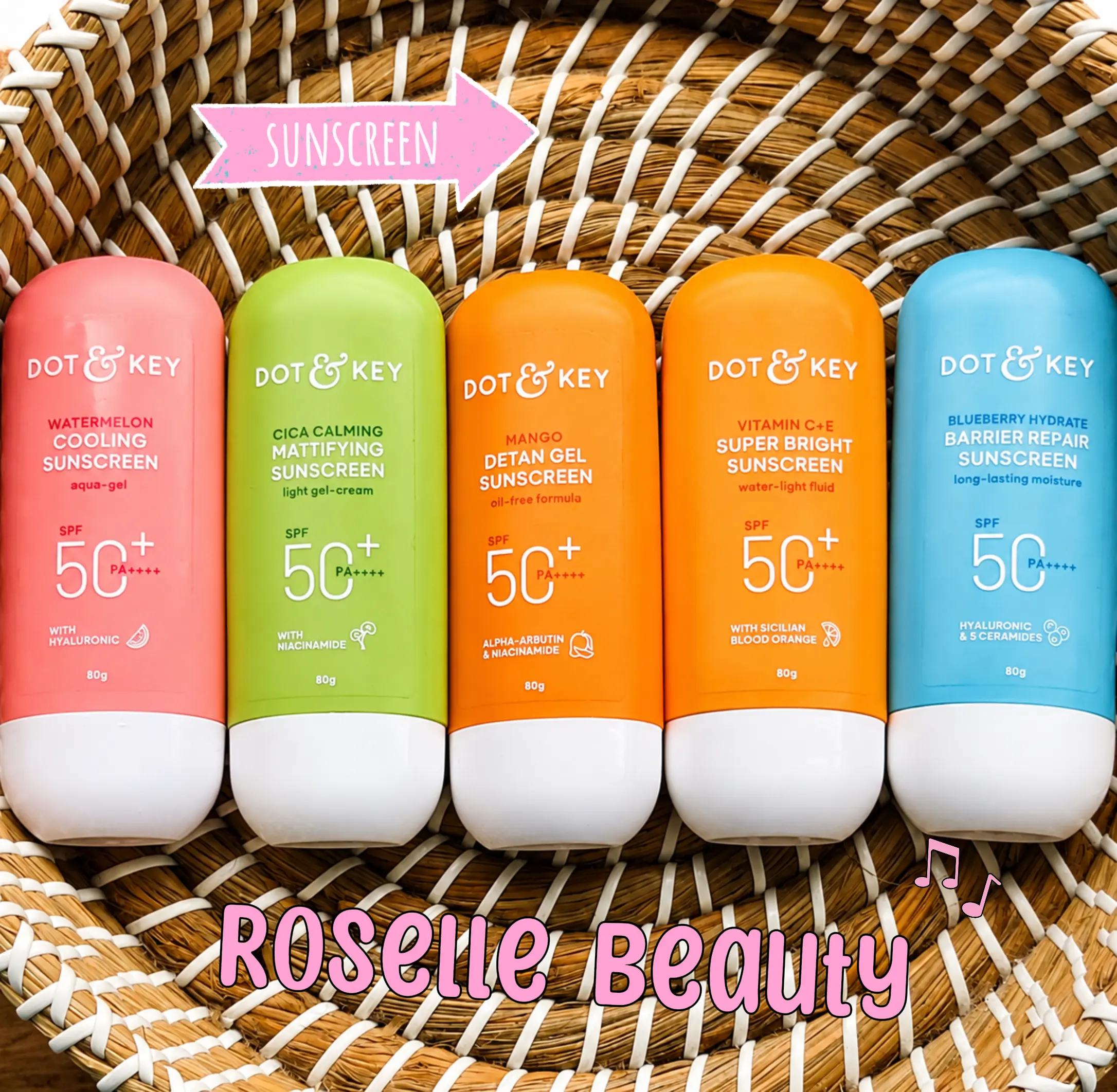 Dot & key watermelon cooling sunscreen