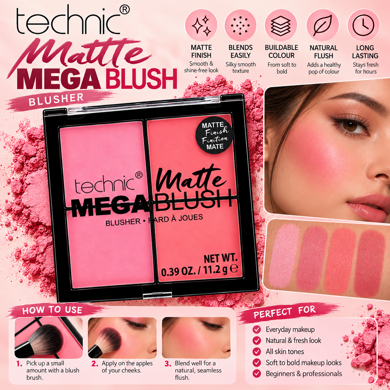 Technic Mega Blush – Matte