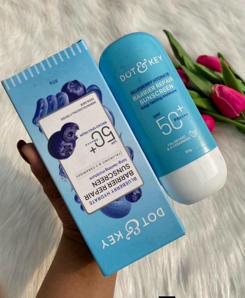 Dot & key barrier repair sunscreen