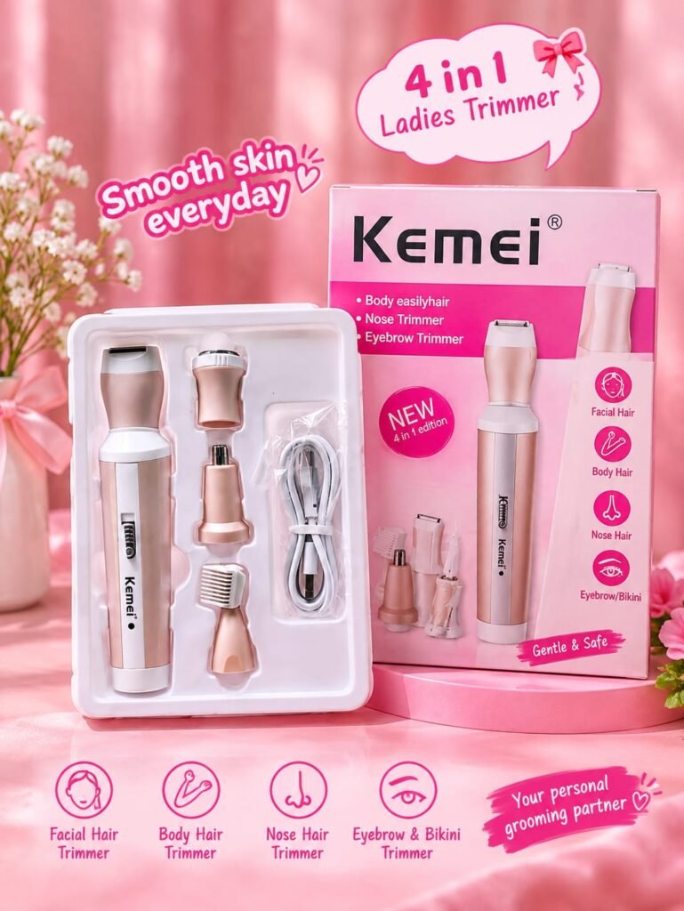 kemei 4 in 1 trimmer