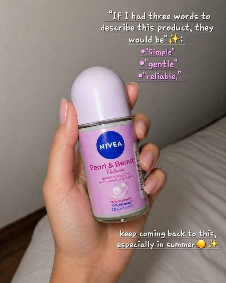 NIVEA Pearl & Beauty Roll-On - Image 2