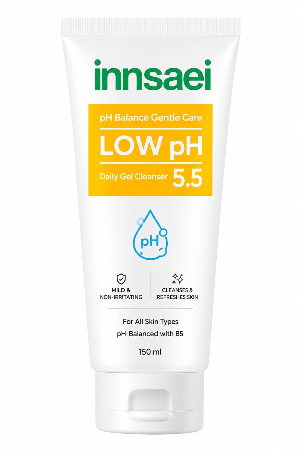 Innsaei Low pH Daily Gel Cleanser 5.5 – 150ml
