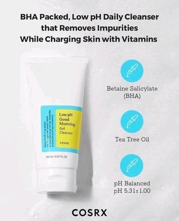 COSRX Low pH Good Morning Gel Cleanser — 150ml - Image 2