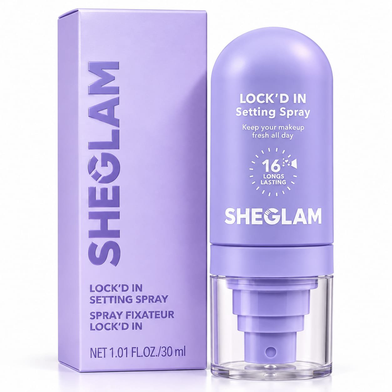 SHEGLAM LOCK’D IN Setting Spray – 30ml - Image 5