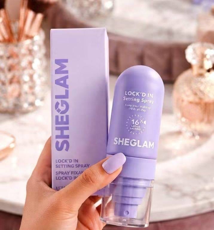 SHEGLAM LOCK’D IN Setting Spray – 30ml - Image 3