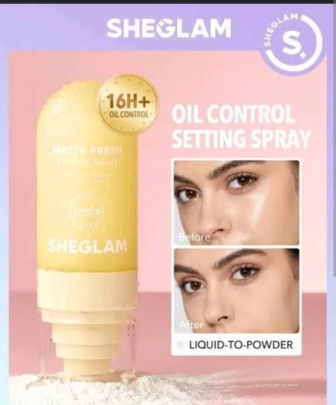 SHEGLAM Matte Fresh Setting Spray – 55ml - Image 3