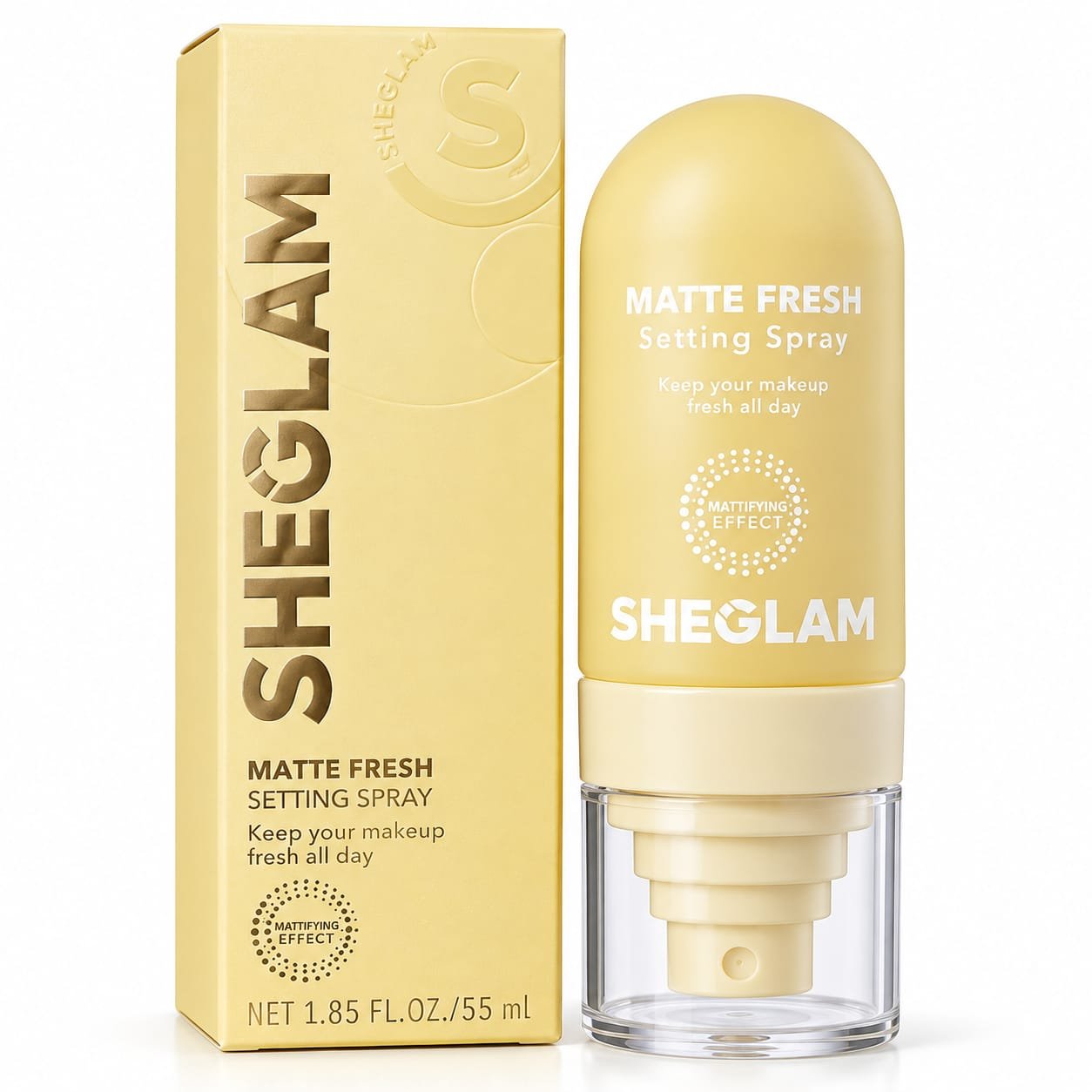 SHEGLAM Matte Fresh Setting Spray – 55ml - Image 4