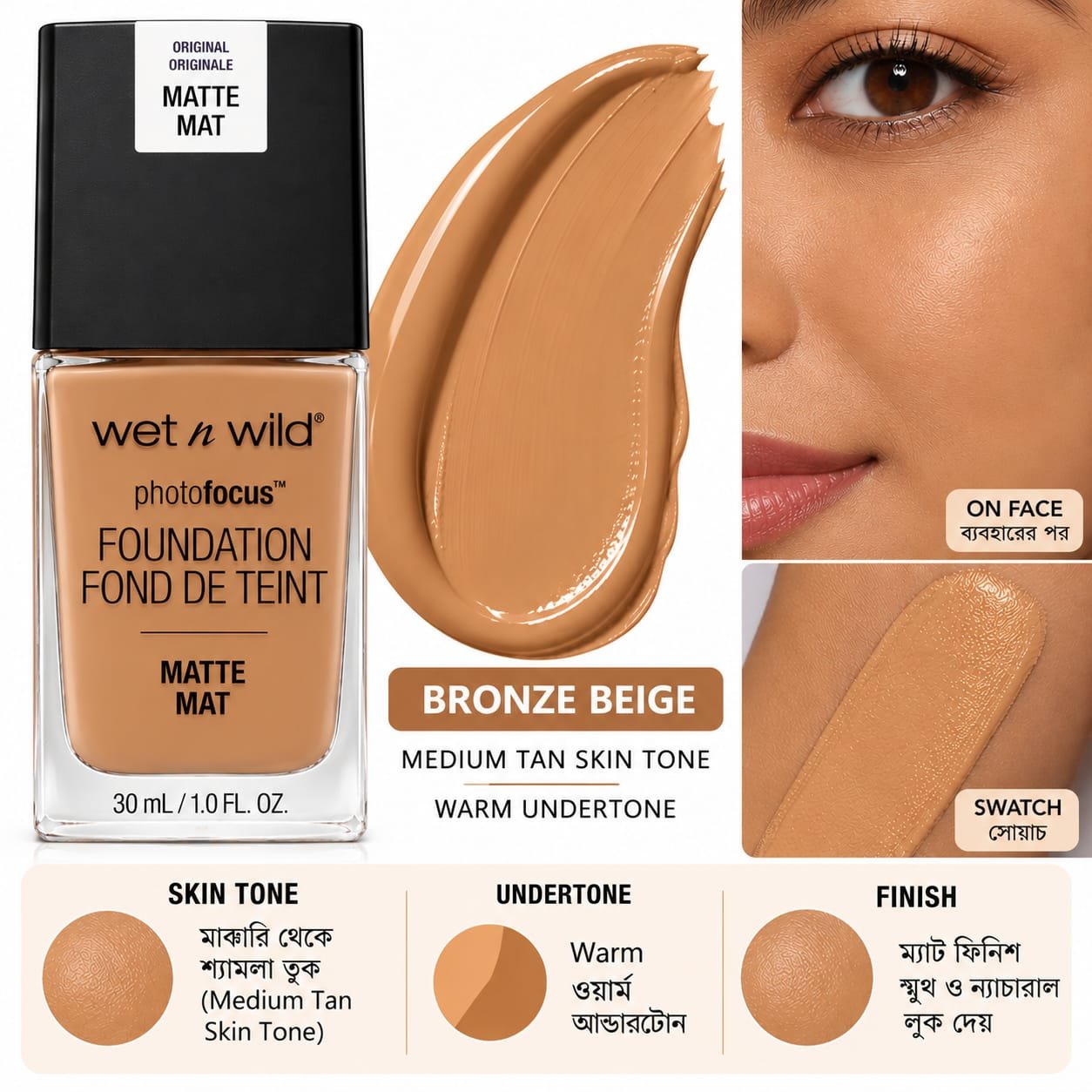 Wet n Wild Photo Focus Matte Foundation - Image 10