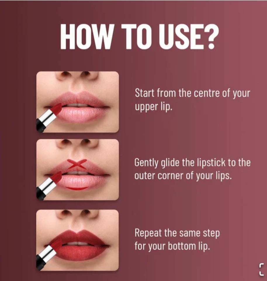 Swiss Beauty Pure Matte Lipstick – Lust On 216 - Image 2