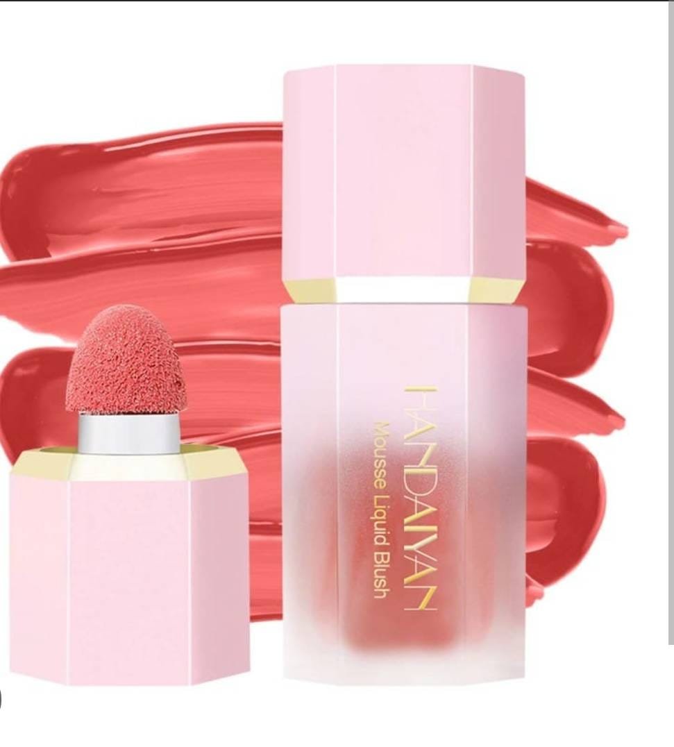 HANDAYAN Mousse Liquid Blush – Coral - Image 2