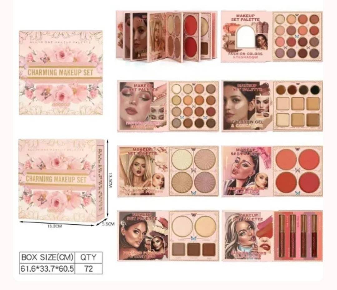 Charming Makeup Set – All-in-One Beauty Palette - Image 2