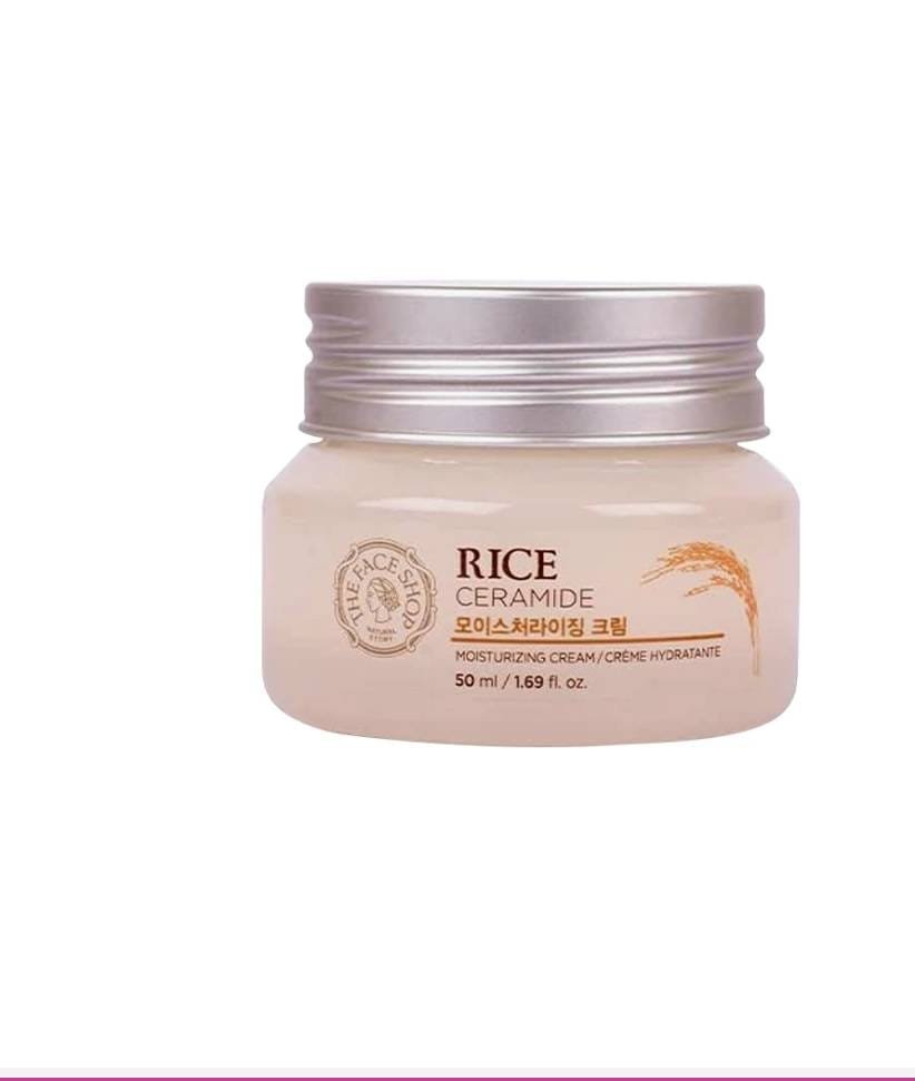 The Face Shop Rice & Ceramide Moisturizing Cream – 50ml - Image 3