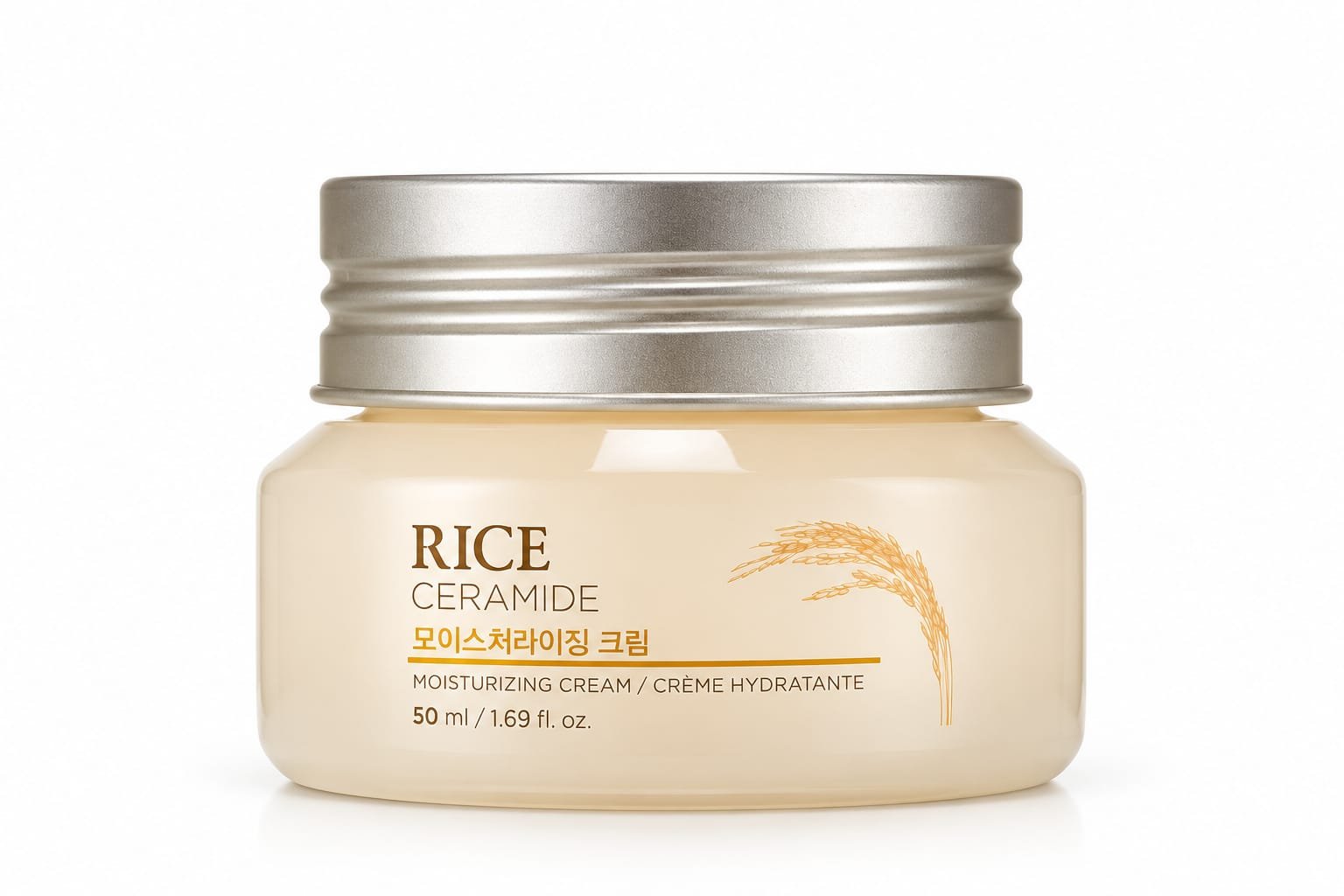 The Face Shop Rice & Ceramide Moisturizing Cream – 50ml - Image 2